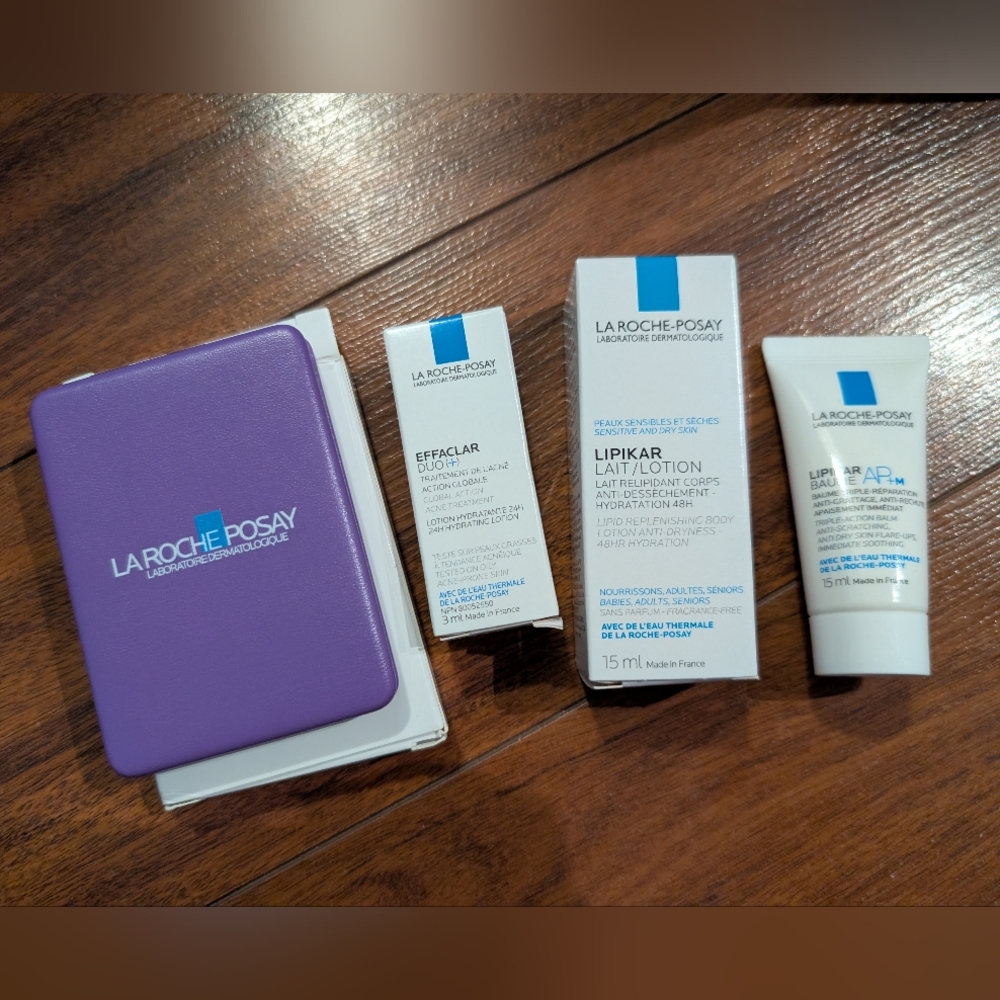 Brand New La Roche Posay Skincare Set And Mirror